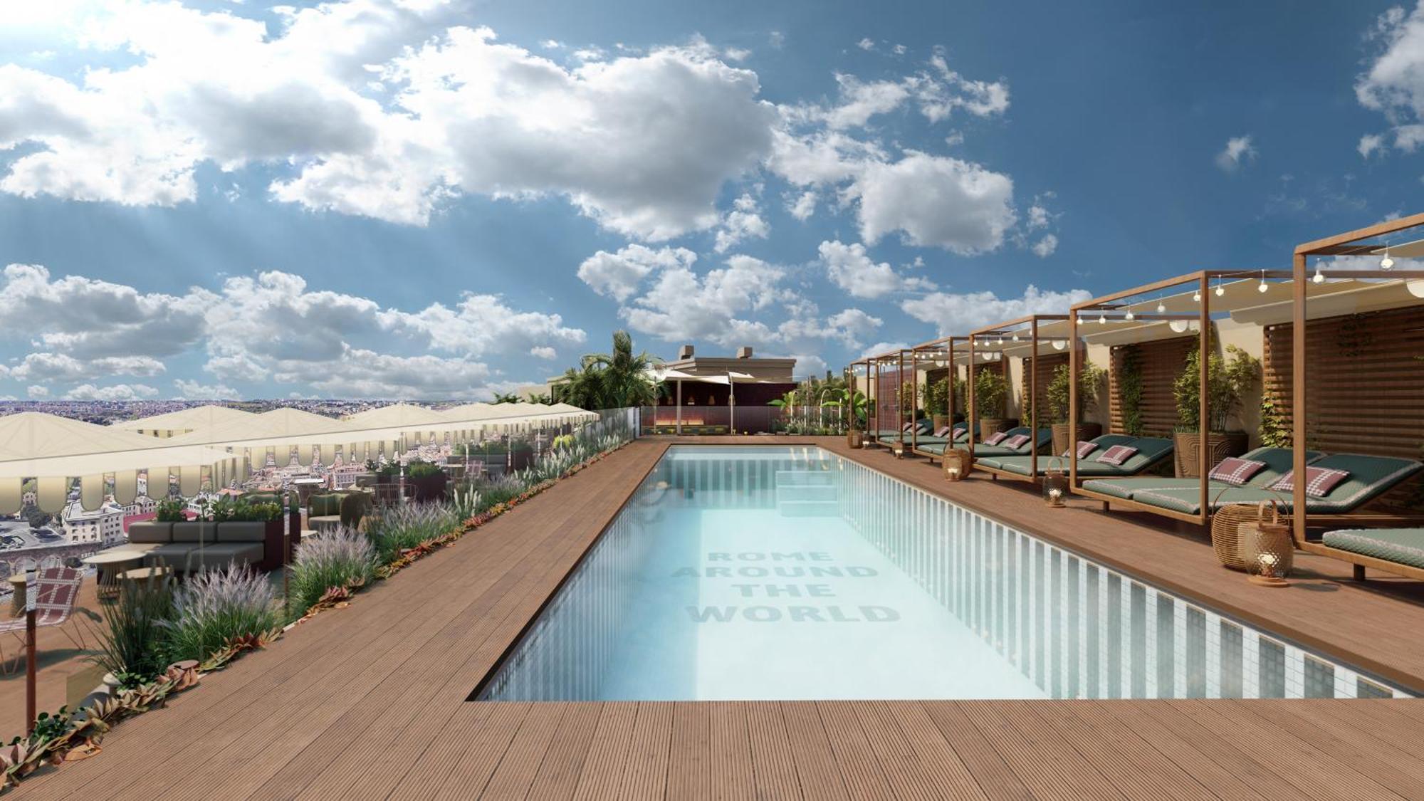 The Social Hub Rome Hotel Luaran gambar